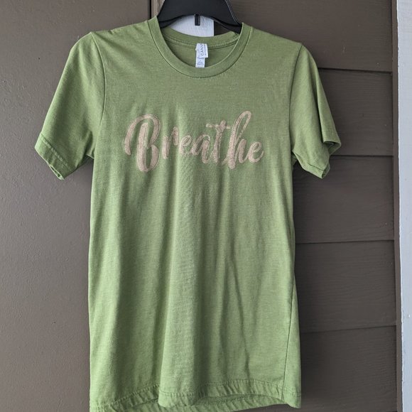 'Breathe' Bella+Canvas short sleeve t-shirt - Picture 1 of 5